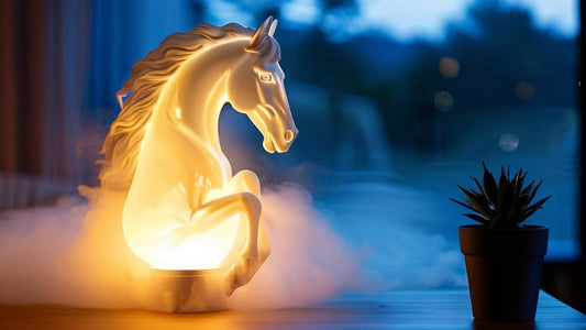 Transform Your Space: A Comprehensive Review of the H10 Home Portable Aromatherapy Diffuser with Running Horse Night Light and Large Fog Humidifier