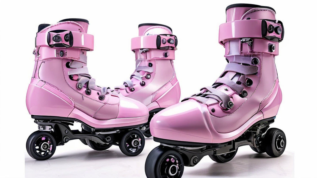 Roll in Style: Discover the Versatility of DF09 Pink Dual-Purpose Roller Skates!