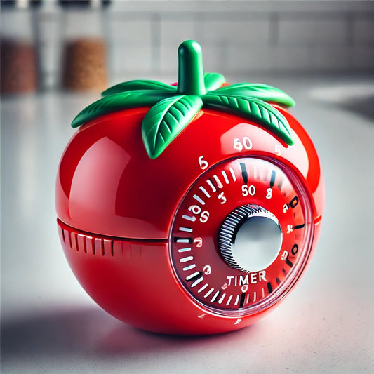 Tick-Tock in Style: The Adorable Tomato-Shaped Kitchen Timer Every Home Needs!
