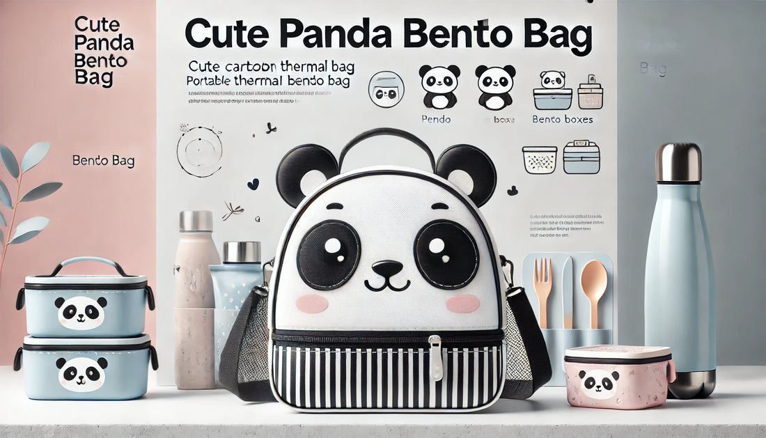 Stay Cute and Organized: The Adorable Panda-Themed Thermal Bento Bag You’ll Love!