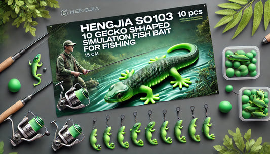 Reel in Success: Why the HENGJIA SO103 Gecko-Shaped Bait is a Game-Changer for Anglers