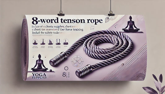 Elevate Your Fitness Routine with the 8-Word Tension Rope: Strength, Flexibility, and Style Combined