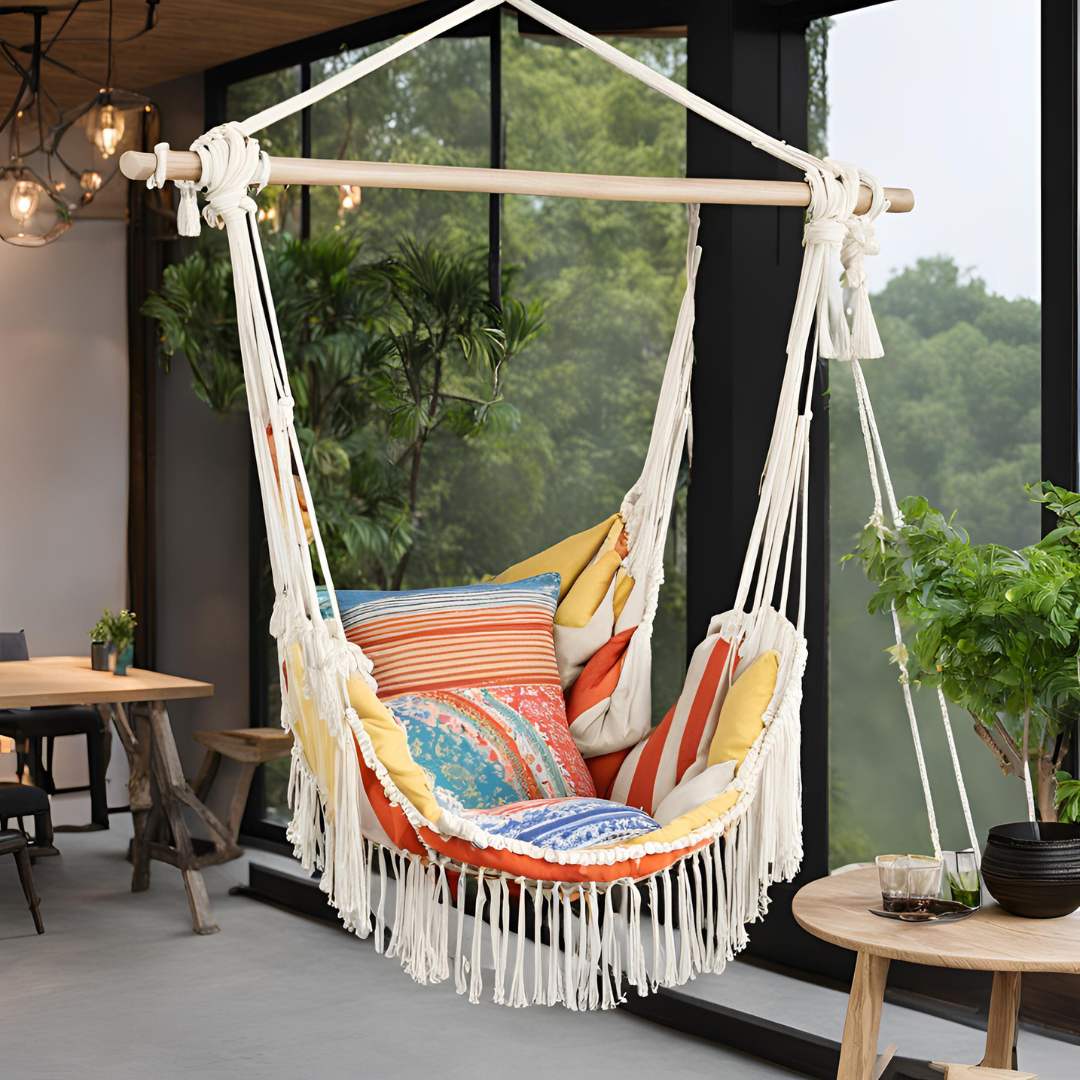 Unwind in Style: Discover the Fringed Hammock Dormitory for Ultimate Comfort