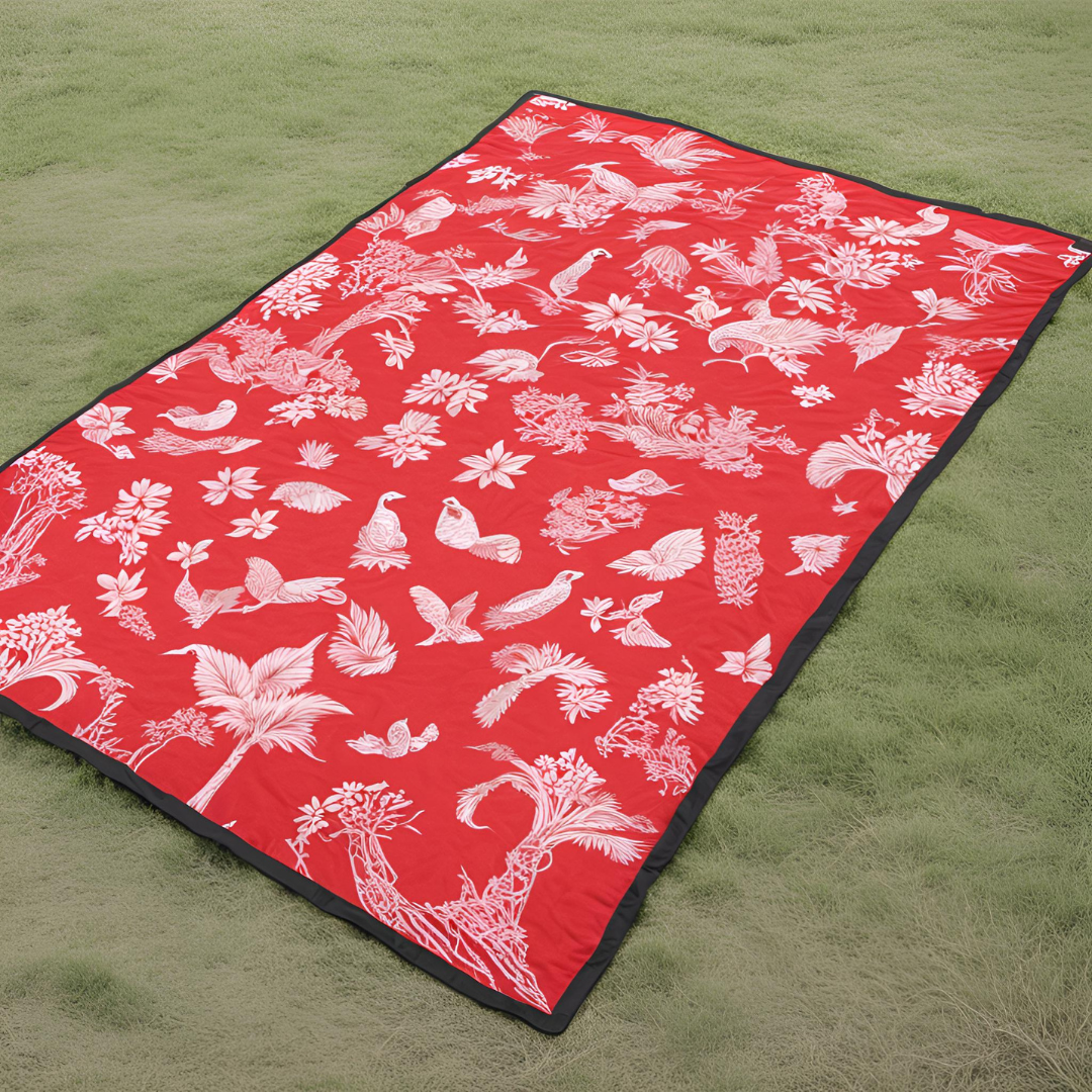 Get Ready for Adventure: The Ultimate Guide to the 200x150cm Red Outdoor Beach Camping Mat Picnic Blanket