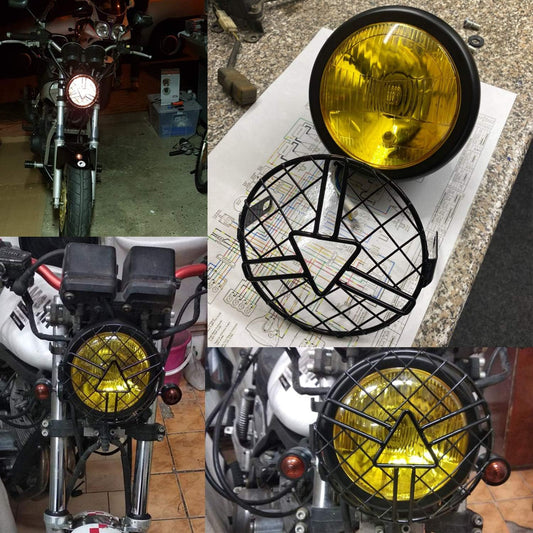 Rev Up Your Ride: Upgrade Your CG125/GN125 with the 5.75-Inch Retro LED Headlight