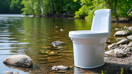 Practical companion for outdoor adventures: The foldable travel toilet chair for fishing and camping