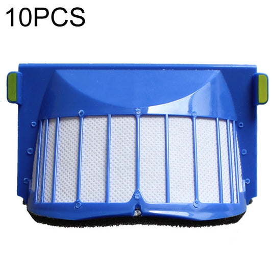 10 PCS Universal Replacement Robotic Vacuum Cleaner HEPA Filter for iRobot 600 Series