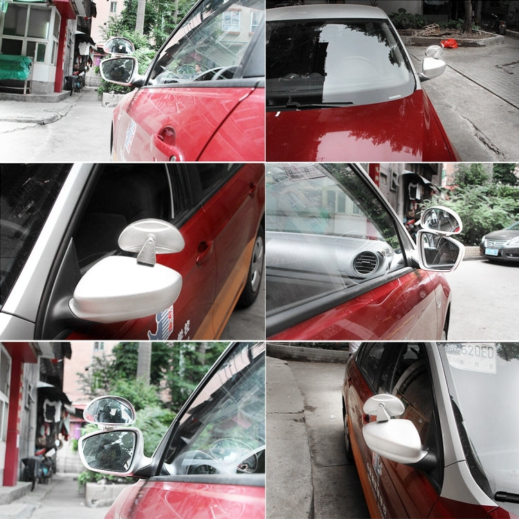 Rear View Blind Spot Mirror Universal Adjustable Wide Angle Auxiliary Mirror, Rear View Blind Spot Mirror, SY-080