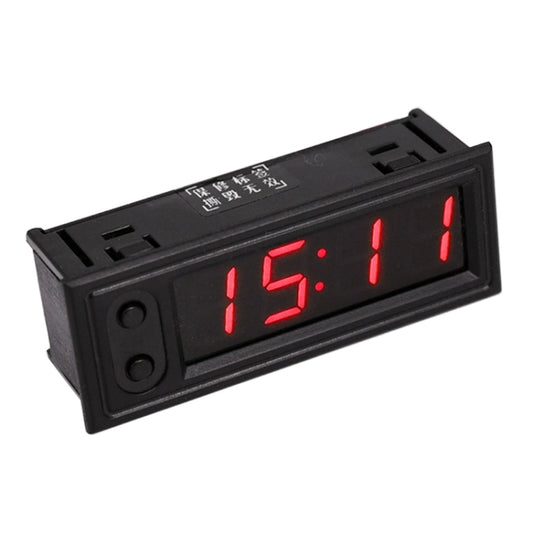 3 in 1 DC5-50V Car High-precision Electronic LED Luminous Clock + Thermometer + Voltmeter, 3 in 1 DC5-50V Green, 3 in 1 DC5-50V Blue, 3 in 1 DC5-50V Red, 3 in 1 DC5-50V 3 in 1 DC5-50V