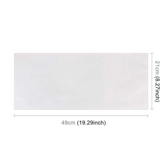 Car PVC sticker sheet, 49cm by 21.8cm faux vent design on white backing