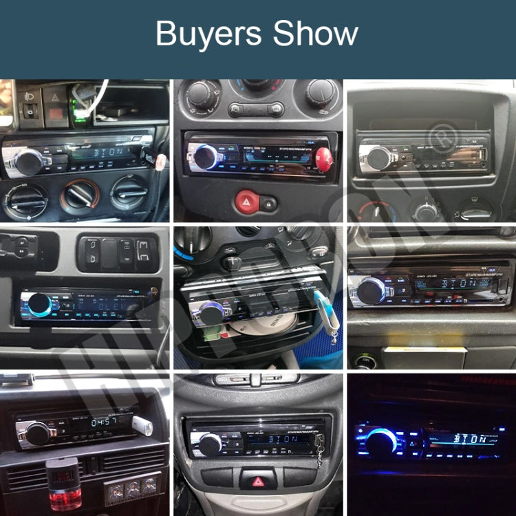 JSD-520 Car Stereo Radio MP3 Audio Player Support Bluetooth Hand-free Calling / FM / USB / SD, EU Plug Version, JSD-520, EU Plug Version