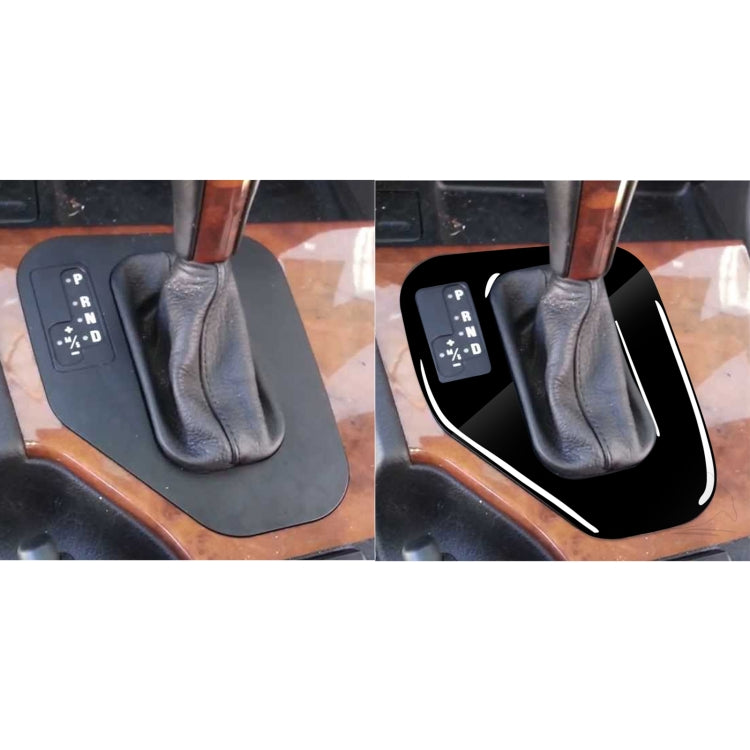 Car Left Drive Gear Panel Decorative Sticker for BMW Series 5 E39 1995-2003, For Series 5 E39 1995-2003, Left Drive
