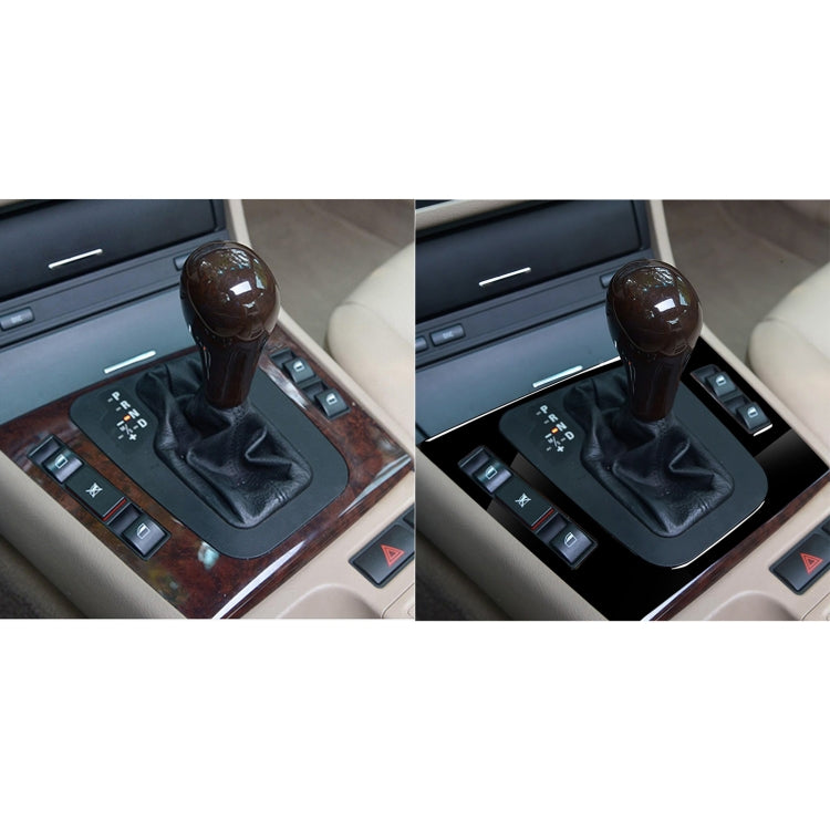 Car Left Drive Central Control Panel Decorative Sticker for BMW Series 3 E46 1998-2005, For Series 3 E46 1998-2005 Central Control, Left Drive