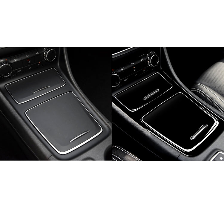 Car Central Control Panel Decorative Sticker For Mercedes-Benz A-class 2013-2018 / CLA 2013-2017 / GLA 2015-2018, Left and Right Drive Universal, For A-class 2013-2018, Central Control Panel Set