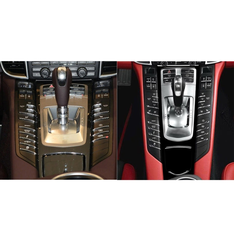 Car Left Drive Central Multimedia Panel Decorative Sticker For Porsche Panamera 2010-2016, For Panamera 2010-2016, Multimedia Panel, Left Drive