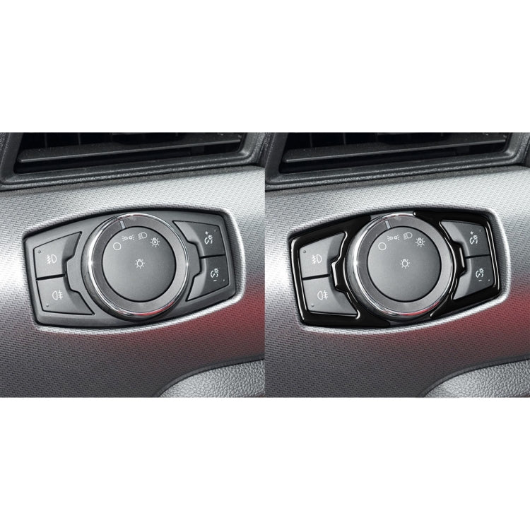 For Ford Mustang 2015-2020 Car Headlight Decorative Sticker, Left and Right Drive Universal, Headlight