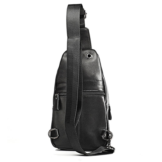 6027 Men Crossbody Bag Casual Multi-function Shoulder Waist Bag