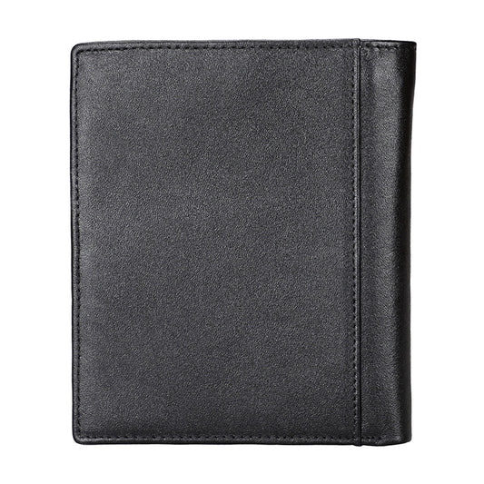 8235 Antimagnetic RFID Multi-function Crazy Horse Texture Leather Wallet Passport Bag