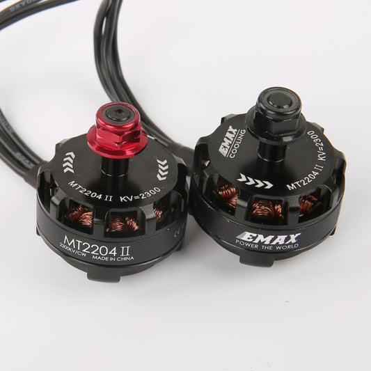 Black flange lock nuts with nylon insert mounted on an RC motor