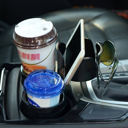 SB-1088 5 in 1 Auto Multi-functional Cup Holder Smartphone Drink Sunglasses Card Coin Small Accessories Holder, SB-1088(Pink), SB-1088(Blue), SB-1088(Green), SB-1088(Black)