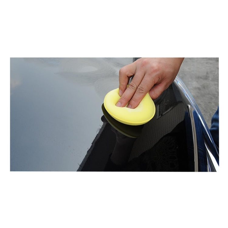 10 PCS Household Cleaning Sponge Car Sponge Ball Car Wash Sponge,Size:9.6 x 9.6 x 2.5cm, Sponge Ball