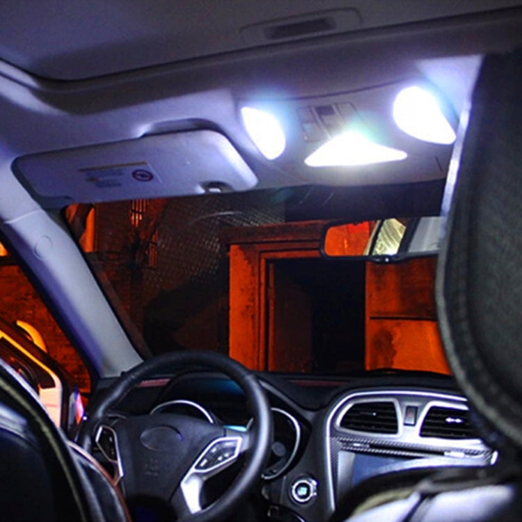 10 PCS 41mm DC12V / 2W / 7000K / 80LM 8LEDs SMD-5050 Car Reading Lamp, 41mm, 8LEDs SMD-5050