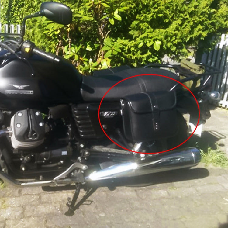 Motorcycle Accessories Modified Side of the Box Leather Bag Knight Bag Kit