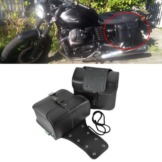 Motorcycle Accessories Modified Side of the Box Leather Bag Knight Bag Kit