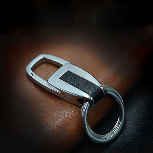 Double Ring Metal Key Chain Metal Car Key Ring Multi-functional Tool Key Holder Key Chains Rings Holder For Car Key Rings, Double Ring
