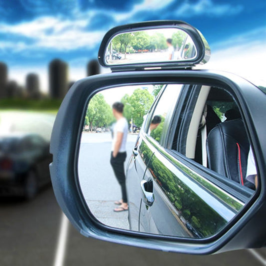 SHUNWEI Car Adjustable Blind Spot Mirror Wide Angle Auxiliary Rear View Side Mirror, SD-2409