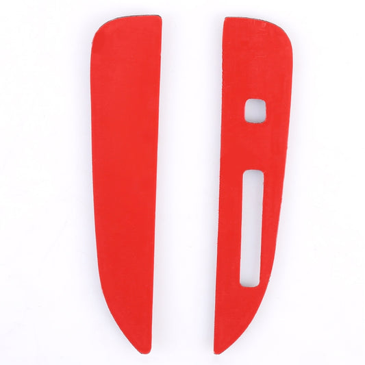 2 PCS Car Gear Panel Decorative Sticker for Ford Mustang 2015-2020, Gear Panel