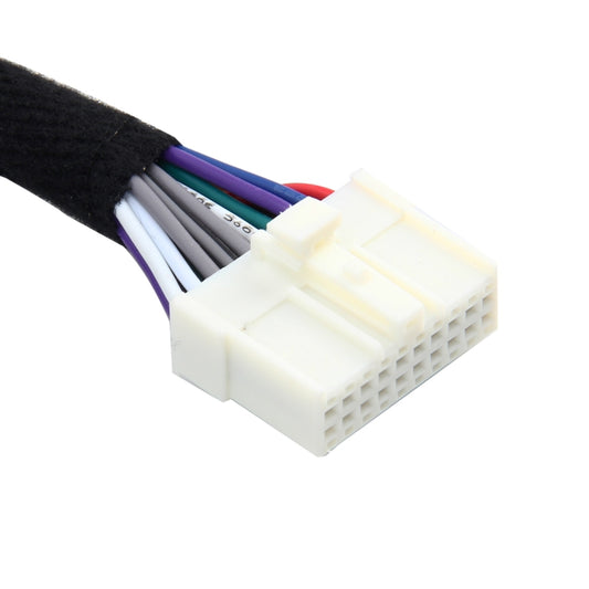 Universal Car Radio Stereo Ampplified DSP Extension Cable Wiring Harness, Cable Length: 1.5m, Universal