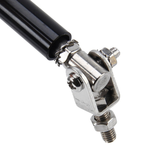 2 PCS Car Modification Large Surrounded By The Rod Telescopic Lever Front and Rear Bars Fixed Front Lip Back Shovel Adjustable Small Rod, Length: 10cm, Length: 10cm