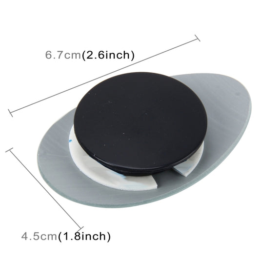 3R-055 2 PCS Car Truck Oval Blind Spot Rear View Wide Angle Mirror Blind Spot Mirror 360 Degree Adjustable Wide-angle Mirror, Size: 6.7*4.5cm, Size: 6.7*4.5cm