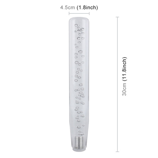 Universal Car Truck Transparent Bubble Colors LED Light Shift Knob Gear Lever Shifter, Length: 30cm, Length: 30cm