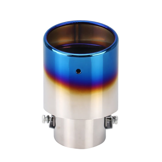 Universal Car Styling Stainless Steel Straight Exhaust Tail Muffler Tip Pipe, Straight