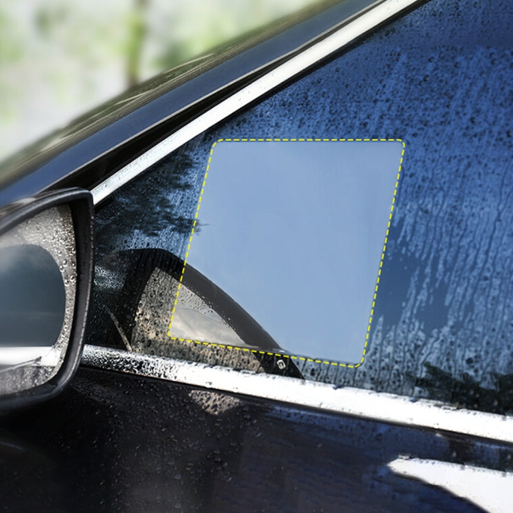 Clear anti-fog waterproof film for car rearview mirror window, rectangular 20x16cm