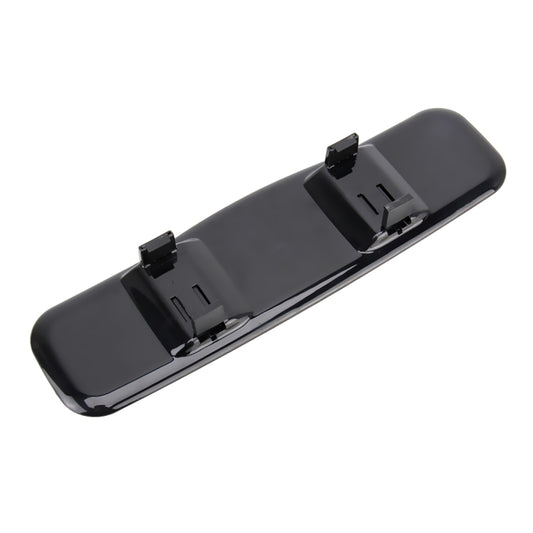Car rearview blind spot mirror, dark curved panel with two mounting clips
