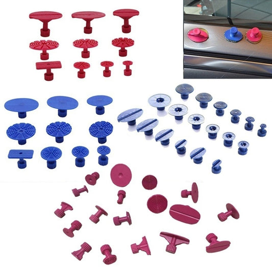 56 in 1 Auto PDR Plastic Ding Glue Tabs Paintless Dent Removal Car Repair Tools Kits Glue Puller Sets Tabs PDR Tools, 56 in 1