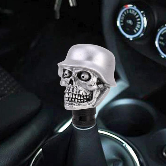 LX Tandy Creative Universal Car Skull Shaped Shifter Cover Manual Automatic Gear Shift Knob, Skull Shaped 16