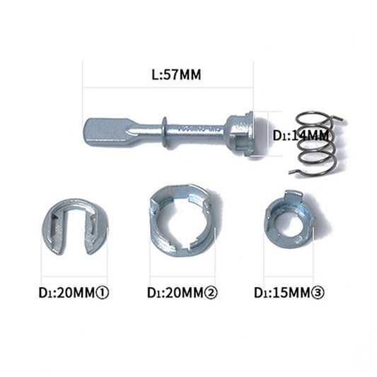 Car Door Lock Cylinder Repair Kit Right and Left 6N0837223A for Volkswagen Polo 6N1-6N2 1994-2001, 6N1-6N2 1994-2001