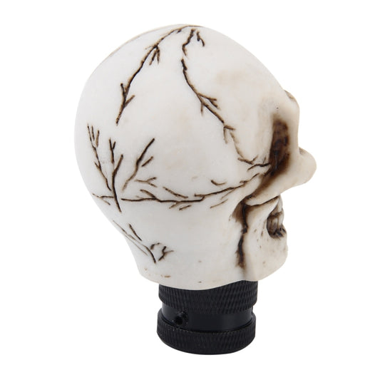 Universal Skull Head Shape ABS Manual or Automatic Gear Shift Knob with Three Rubber Covers Fit for All Car, Skull Head Shape 3, Skull Head Shape 1, Skull Head Shape 2