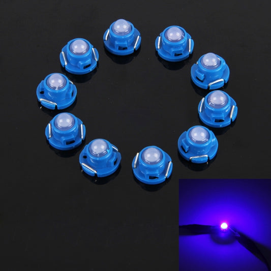 10PCS 2W T4.7 Wedge Instrument Panel LED Light Dashboard Gauge Cluster Indicator Lamp Bulb, 2W T4.7, 2W T4.7