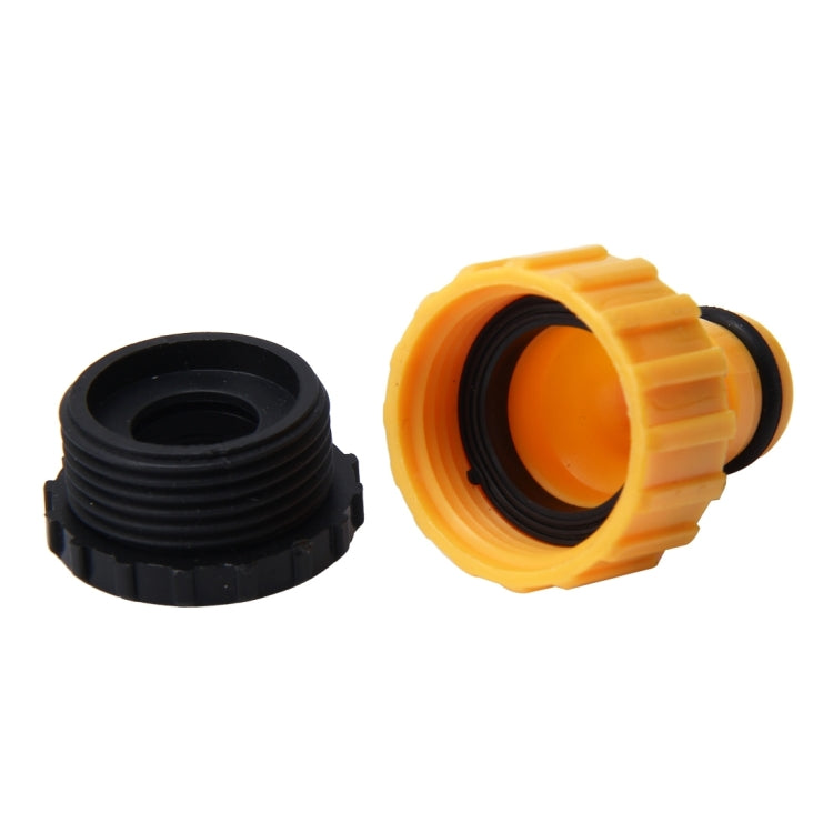 Universal Standard Faucet Hose Connector Quick Connector Washing Machine Water Cannons and A Garden Lawn Sprinkler System Pipe Suit for 1/2inch and 3/4inch Pipe, For 1/2inch and 3/4inch Pipe