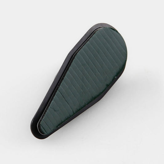 10 PCS Universal Car Carbon Fiber Shark Fin Diffuser Vortex Generator Roof Spoiler, Carbon Fiber