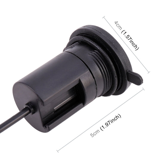 Universal Motorcycle USB Phone Charger Fast Charging, Random Color Delivery, 2.1V With Switch