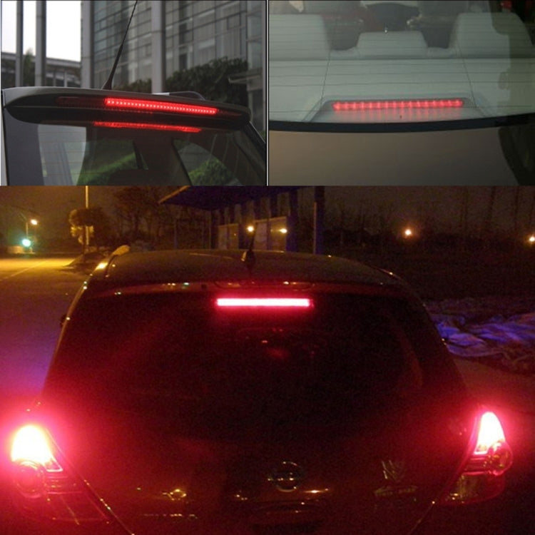 24 LEDs Red Light Car Third Brake Light, DC 12V Cable Length: 80cm, 24 LEDs