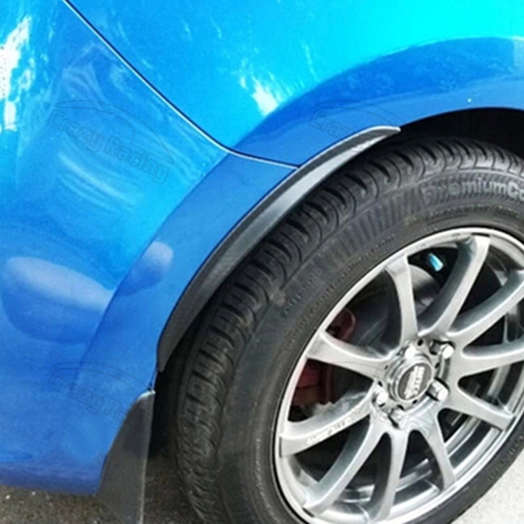 2 PCS Car Auto Rubber Fender Guard Protection Strip Scratch Protector Sticker, Size: 24*2cm, Size: 24*2cm