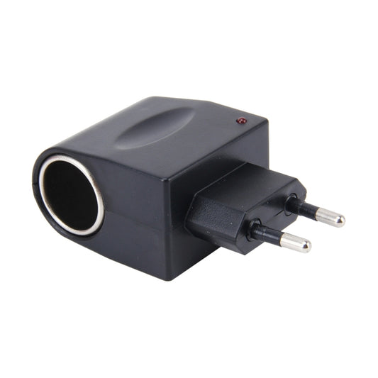 6W Vehicle Power Inverters 220V AC/DC to 12V DC with Car Cigarette Lighter Socket Adapter Converter Vehicle Amplifier Power Output: DC 12V 500mA(EU Plug), 12V 500mA(EU Plug)