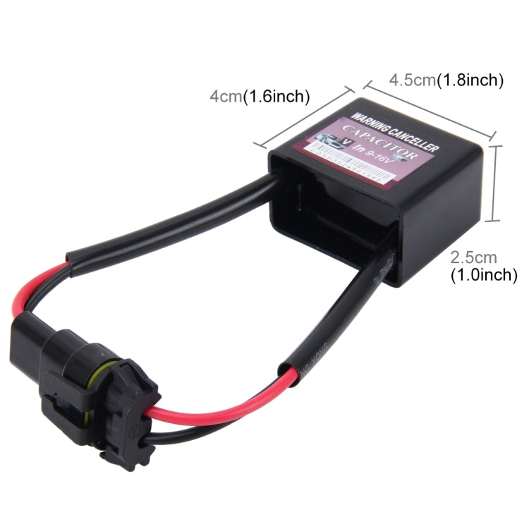 2 PCS 35W Car Auto Canbus Warning Error-free HID Decoder Adapter, DC 12V, 35W